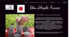 Desktop Screenshot of bleudargile.com